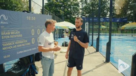 Voorbeschouwen met Mathijs Adema | CUPRA EREDIVISIE PADEL
