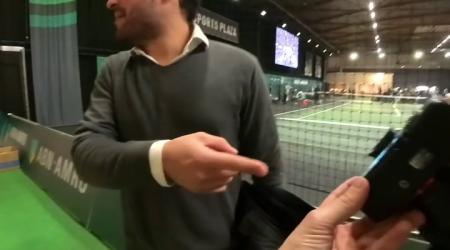 ðŸ“· The guy with the printer @ ABN AMRO Open